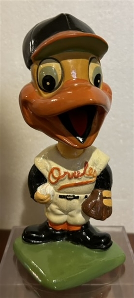 60's BALTIMORE ORIOLES COLOR BASE BOBBING HEAD