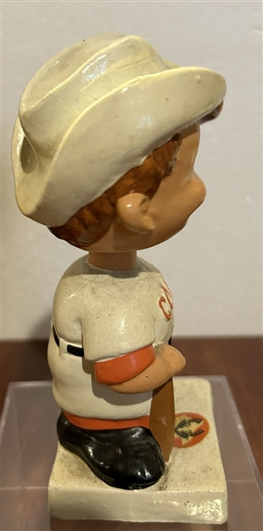 60's HOUSTON COLT 45's WHITE BASE BOBBING HEAD