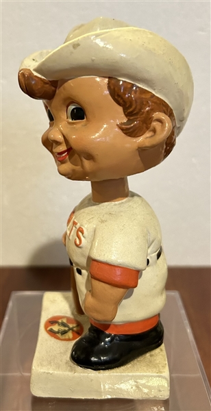 60's HOUSTON COLT 45's WHITE BASE BOBBING HEAD