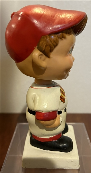 60's BOSTON RED SOX WHITE BASE BOBBING HEAD