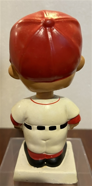 60's BOSTON RED SOX WHITE BASE BOBBING HEAD