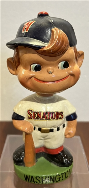 60's WASHINGTON SENATORS GREEN BASE BOBBING HEAD