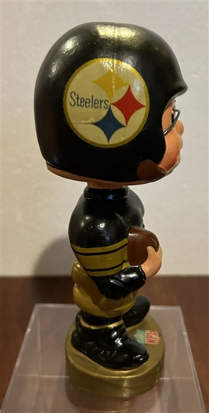 60's PITTSBURGH STEELERS TYPE 1 TOES-UP BOBBING HEAD