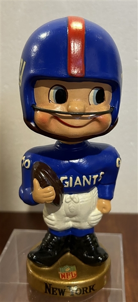 60'sNEW YORK GIANTS TYPE 2 TOES-UP BOBBING HEAD