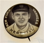 1910-1912 SWEET CAPORAL PIN - HEMPHILL