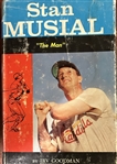 STAN MUSIAL "THE MAN" SIGNED BOOK w/COA