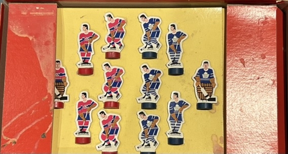 VINTAGE NHL BOARD GAME w/CANADIANS & MAPLE LEAFS