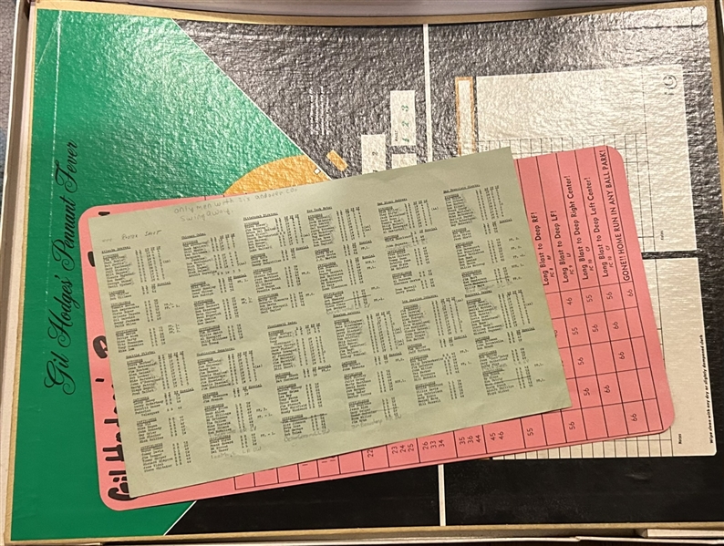 70s GIL HODGES PENNANT FEVER BOARD GAME