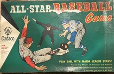 60s CADACO "ALL-STAR BASEBALL" BOARD GAME