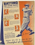 1937 JOE MEDWICK "WHEATIES" PANEL