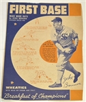 1937 ZEKE BONURA "WHEATIES" PANEL