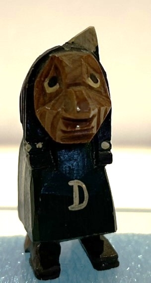 50s DARTMOUTH INDIANS ANRI WOOD-CARVED MASCOT STATUE