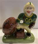 50s GREEN BAY PACKERS "GIBBS-CONNER" MASCOT BANK