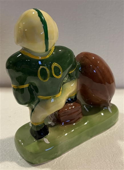 50s GREEN BAY PACKERS GIBBS-CONNER MASCOT BANK