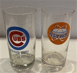 MLB TEAM GLASSES - CUBS & ASTROS