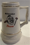 1957 MILWAUKEE BRAVES "WORLD CHAMPIONS" MUG