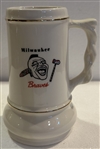1958 MILWAUKEE BRAVES "BASEBALL CAPITOL OF THE WORLD" MUG