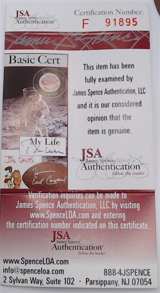 BRETT SABERHAGEN SIGNED BALL W/ JSA COA