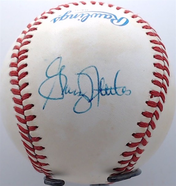 GRAIG NETTLES SIGNED BALL W/ CAS COA