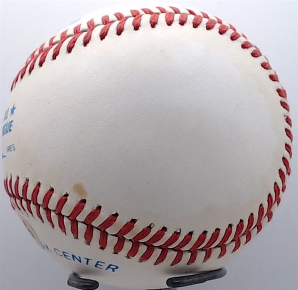 GRAIG NETTLES SIGNED BALL W/ CAS COA