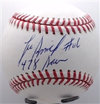 LEE SMITH SIGNED BASEBALL W/CASC COA