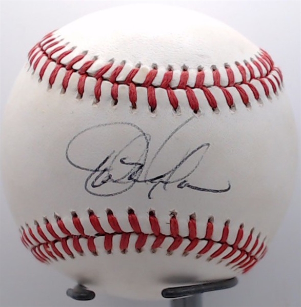 DAVE MAGADAN AUTOGRAPHED BALL W/ CAS COA