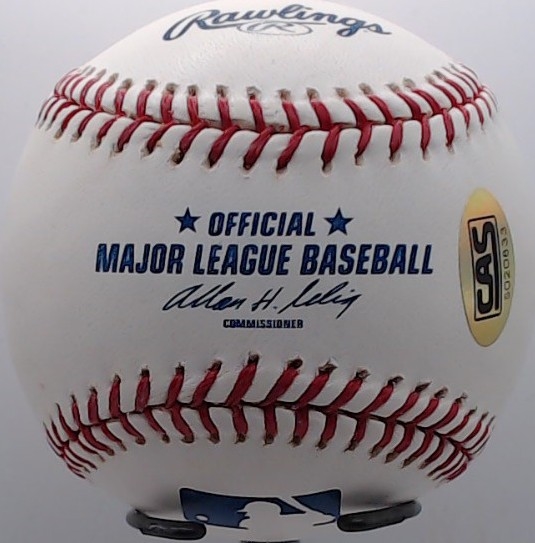 GREG MADDUX SIGNED BASEBALL W/CAS COA