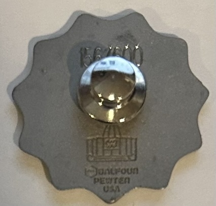 1966 PRO FOOTBALL HALL OF FAME PRESS PIN