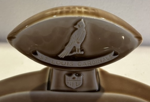1960 ST. LOUIS CARDINALS WEICO STADIUM ASHTRAY