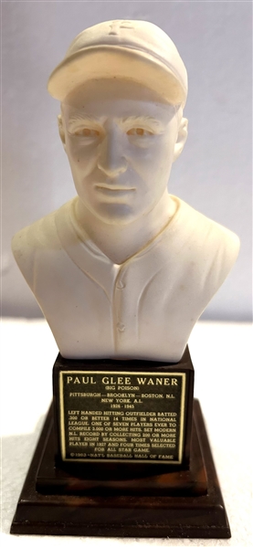 1963 PAUL WANER HALL OF FAME BUST - HTF 2nd SERIES