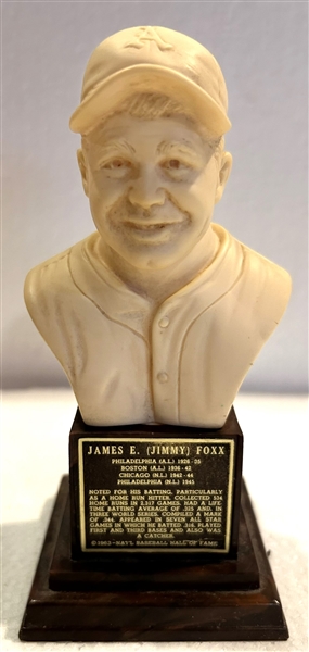 1963 JIMMY FOXX HALL OF FAME BUST - HTF 2nd SERIES
