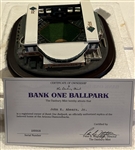 BANK ONE BALLPARK "ARIZONA DIAMONDBACKS" DANBURY MINT STATUE w/BOX & COA