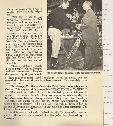 1950 PLAY BALL WITH THE YANKEES RECRUITMENT BOOKLET- VERY RARE