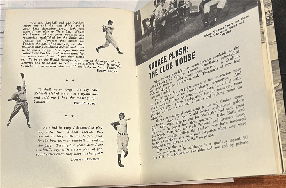 1950 PLAY BALL WITH THE YANKEES RECRUITMENT BOOKLET- VERY RARE