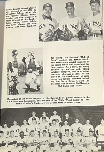 1958 PLAY BALL WITH THE YANKEES RECRUITMENT BOOKLET