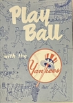 1952 "PLAY BALL WITH THE YANKEES" RECRUITMENT BOOKLET