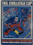 1979 NHL CHALLENGE CUP PROGRAM - NHL ALL-STARS vs USSR