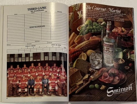 1979 NHL CHALLENGE CUP PROGRAM - NHL ALL-STARS vs USSR