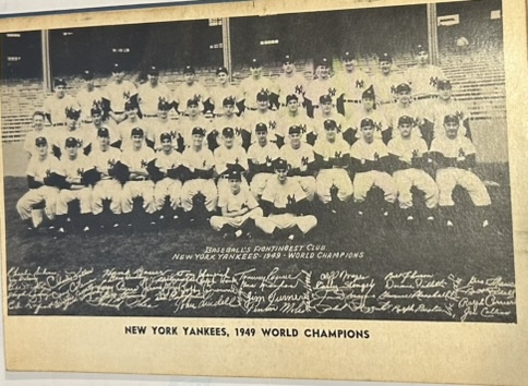 1950 WHO's WHO IN THE MAJOR LEAGUES GUIDE w/KINER COVER