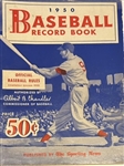1950 BASEBALL RECORD BOOK w/TED WILLIAMS COVER