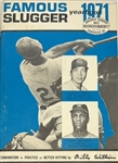 1971 FAMOUS SLUGGER YEARBOOK w/JOHNNY BENCH COVER