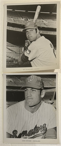 60s WASHINGTON SENATORS 8 X 10 PLAYER PHOTOS- 12