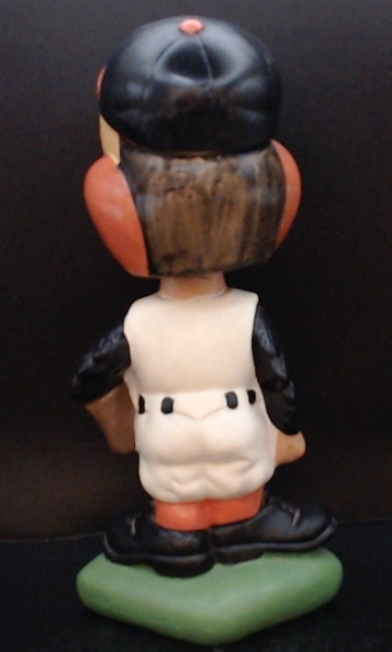 60'S BALTIMORE ORIOLES GREEN BASE BOBBING HEAD