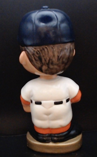 60'S HOUSTON ASTROS GOLD BASE BOBBING HEAD W/ BASE STICKER