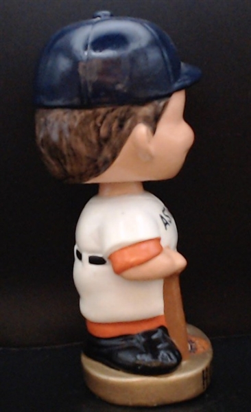 60'S HOUSTON ASTROS GOLD BASE BOBBING HEAD W/ BASE STICKER