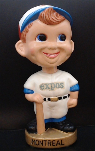 60'S MONTREAL EXPOS GOLD BASE BOBBING HEAD
