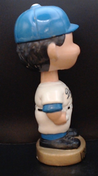 60'S LA DODGERS GOLD BASE BOBBING HEAD