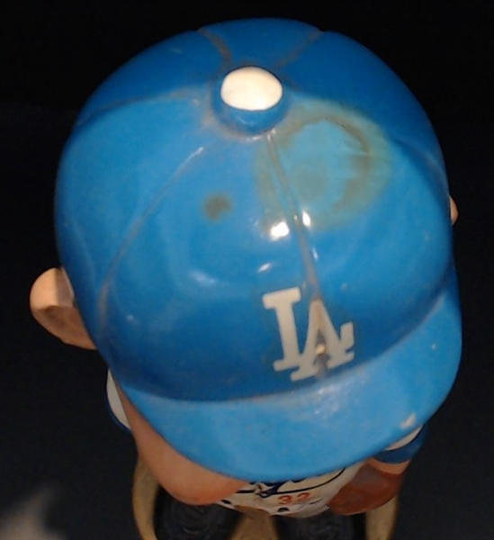 60'S LA DODGERS GOLD BASE BOBBING HEAD