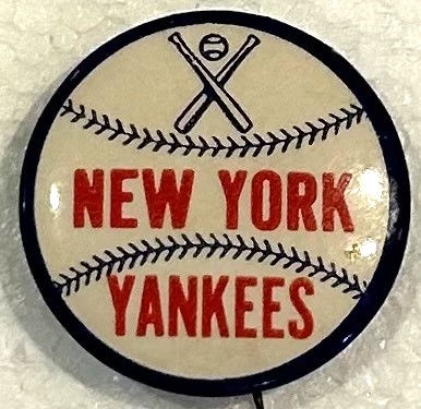 50s NEW YORK YANKEES PIN