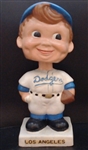 60S WHITE BASE LA DODGERS BOBBING HEAD